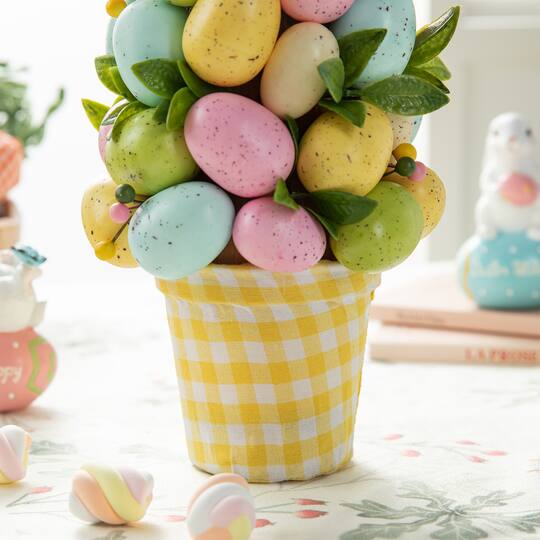 Glitzhome® 16" Easter Egg Table Tree Décor